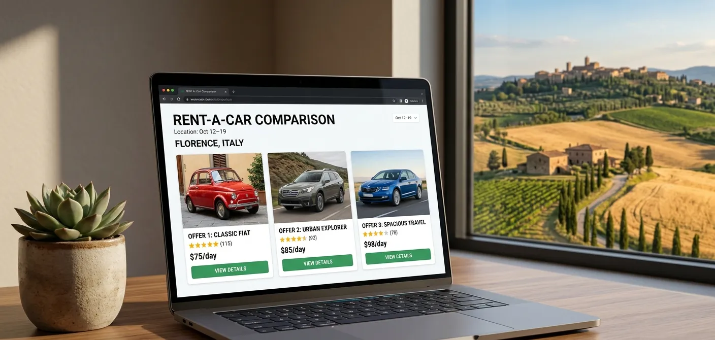 comparatif des meilleures plateformes de location de voiture en ligne