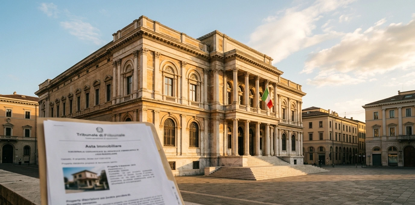 Every year, Italian courts run thousands of public property auctions open to any buyer, including foreign nationals.
